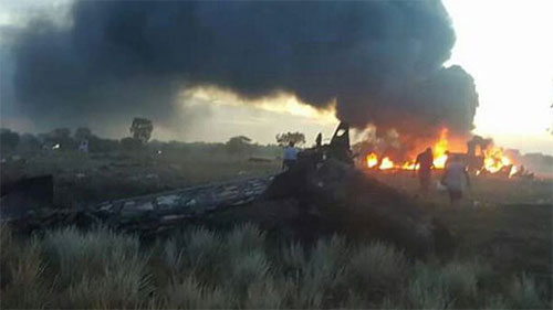 Cinco muertos en un accidente de avión en Colombia